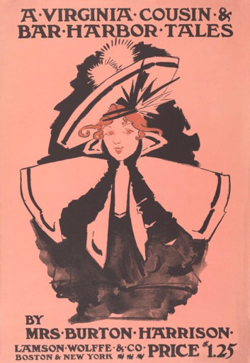 "A VIRGINA COUSIN", catalogue #GA 22685, Ethel Reed, designer, poster, 25" x 17"